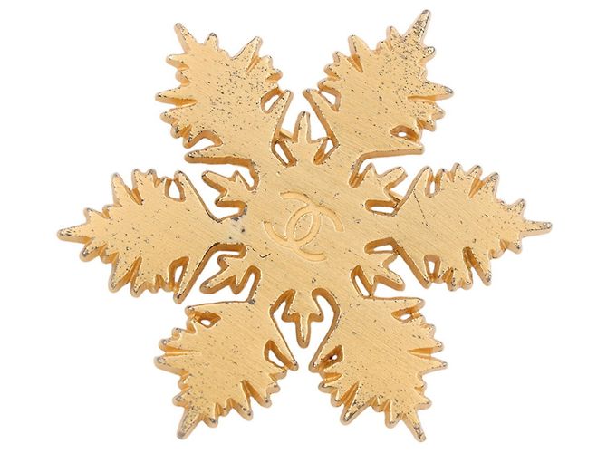 Spilla a Fiocco di Neve Chanel Coco Mark