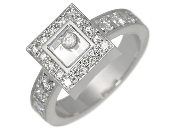 Chopard Happy Diamonds 1 Ring in White Gold