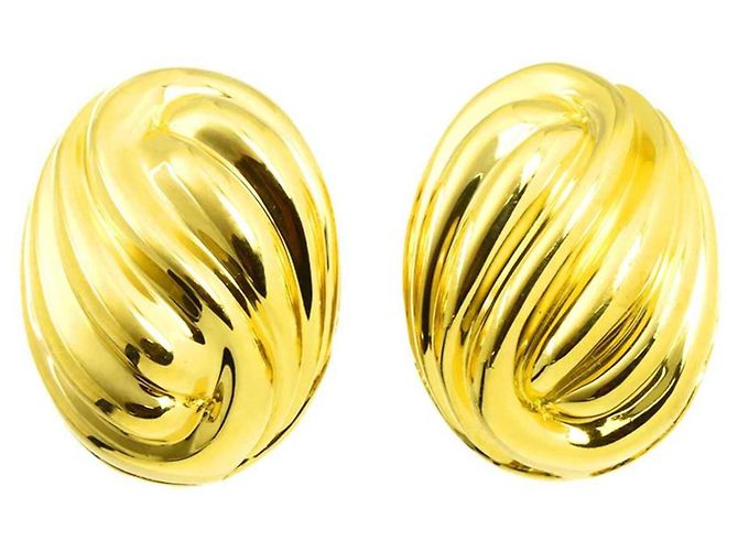 Autre Marque Orecchini a clip Tiffany & Co. in oro giallo 18K