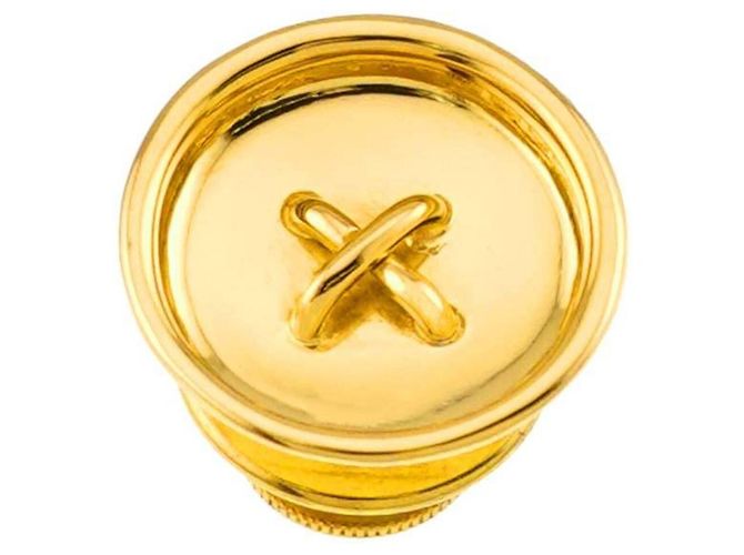 Autre Marque Spilla a bottone Tiffany & Co. in oro giallo 18K