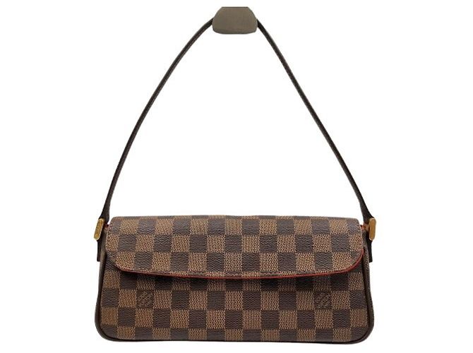 Borsa a tracolla Louis Vuitton Recoleta Damier Ebene