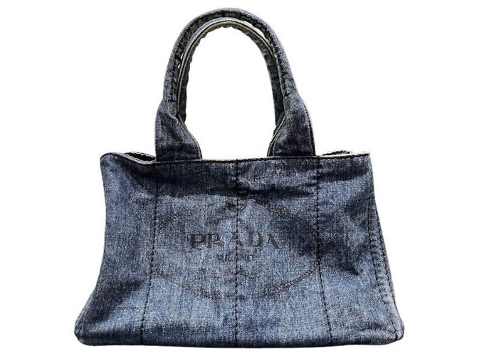 Bolsa PRADA Canapa Denim