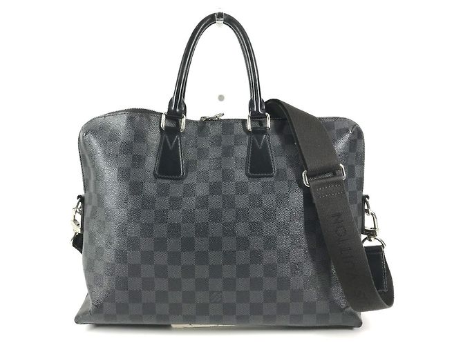 Sac Louis Vuitton Damier Graphite Port Document Jour