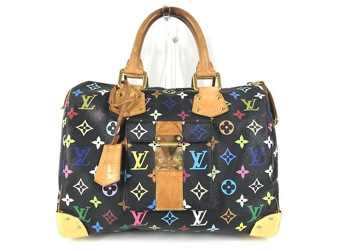 Louis Vuitton Monogram Multicolor Speedy 30 Mini Boston Bag