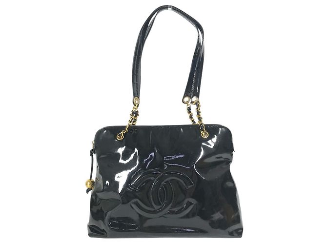 Chanel Vintage Logo CC Coco Mark Shoulder Bag