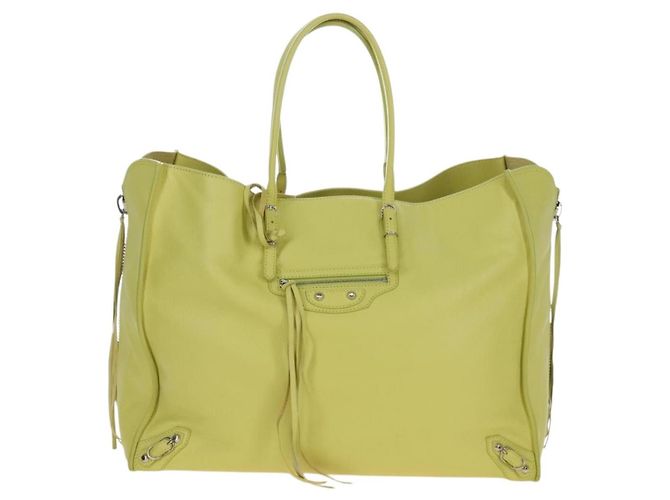 Balenciaga Papier A4 Zip Around Classic Studs Leather Large