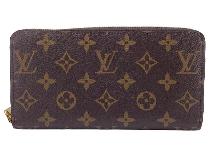 Louis Vuitton Monogram Brown Zippy Wallet