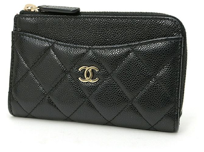 Chanel Timeless Classic L-shaped Coin Card Case