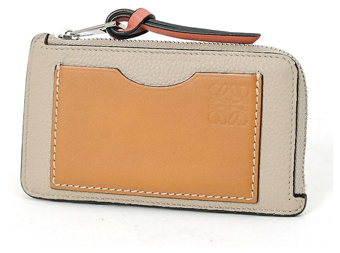 Tarjetero de piel de ternera Loewe