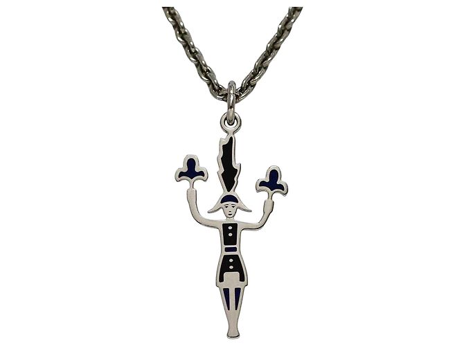 Hermès Collana Hermes in argento