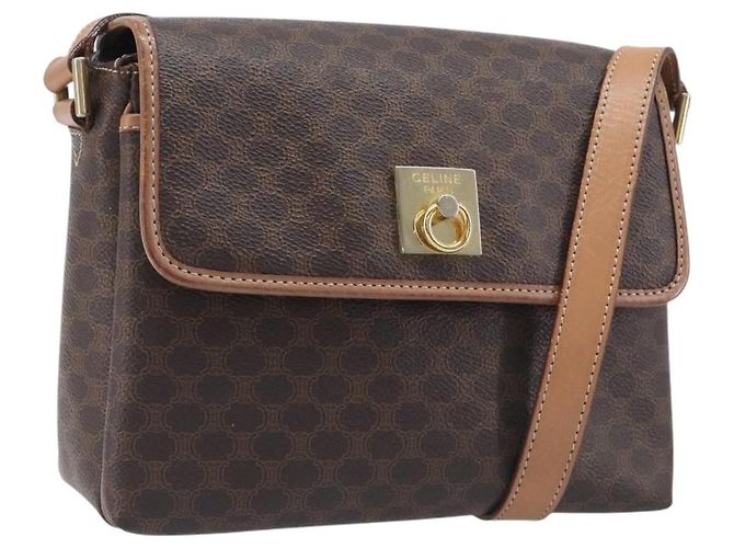 Céline Celine Macadam Shoulder Canvas