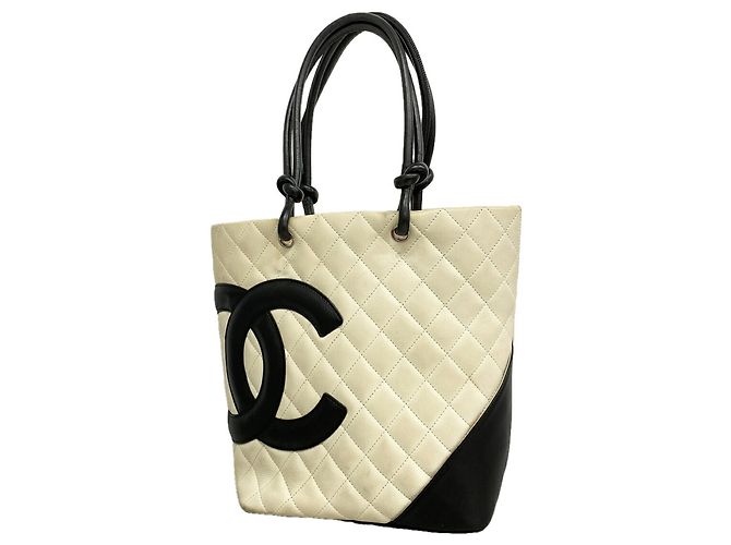 Chanel Cambon Tote Bag aus Lammleder
