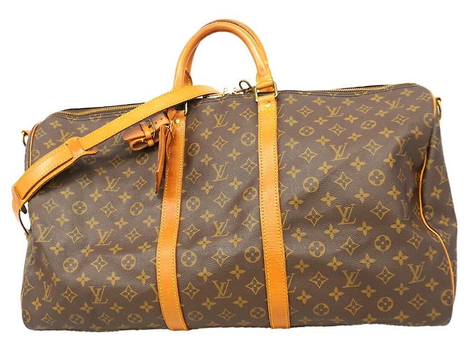 Louis Vuitton Boston Monogram Keepall Bandoulière 55