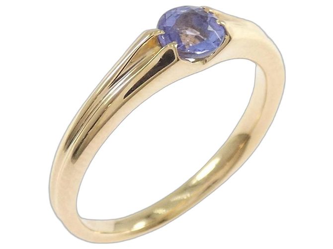 Autre Marque Tanzanit Ring 4°C Au750