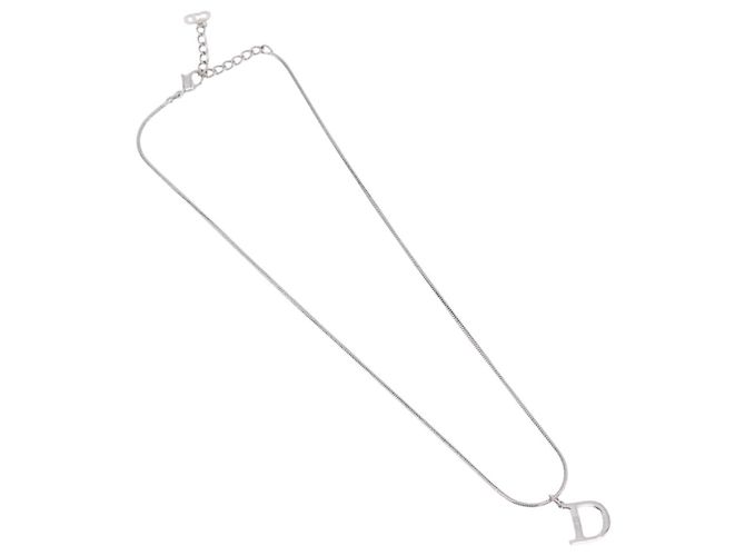 Christian Dior D Logo Anhänger Metall