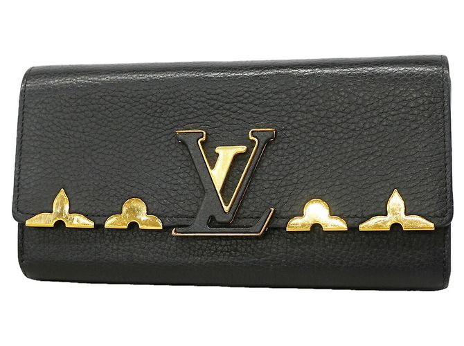 Cartera larga Louis Vuitton en Noir