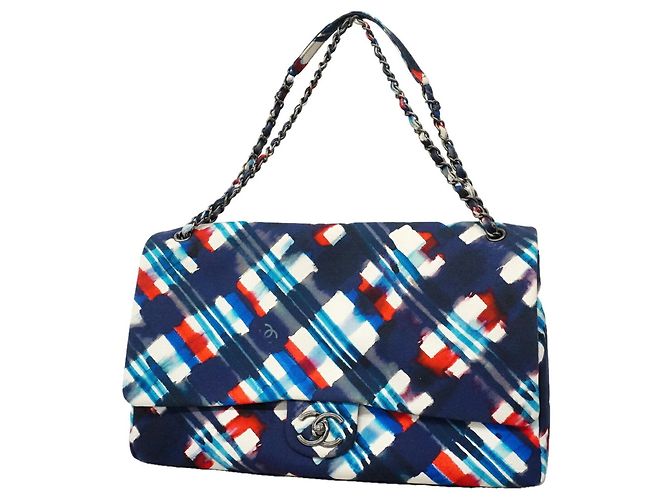 Borsa a Tracolla Chanel Blu