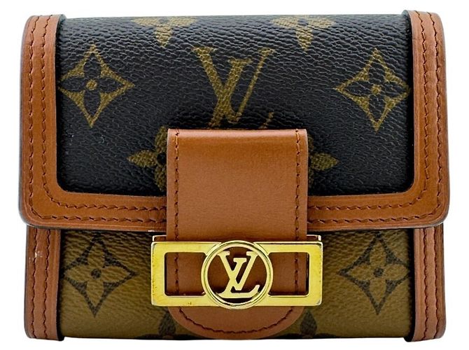 Carteira bi-fold Louis Vuitton Monogram Reverse