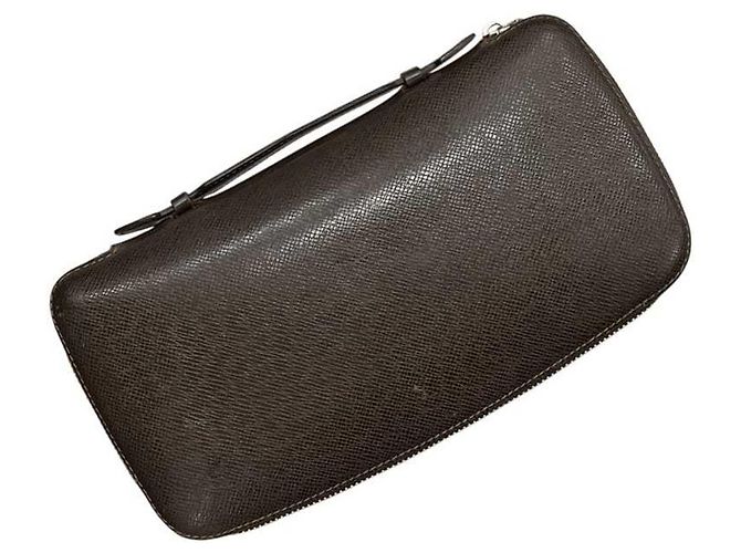 Louis Vuitton Long Wallet in Grizzly Brown