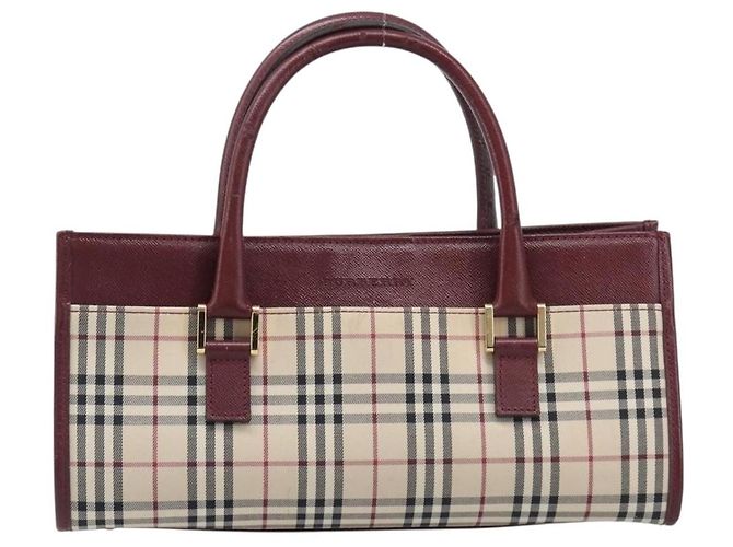 Burberry Nova Check Tela Nova Check e Pelle