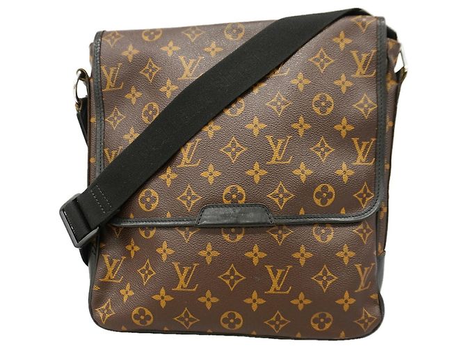 Bolsa de Ombro Louis Vuitton Monogram Macassar Bass MM