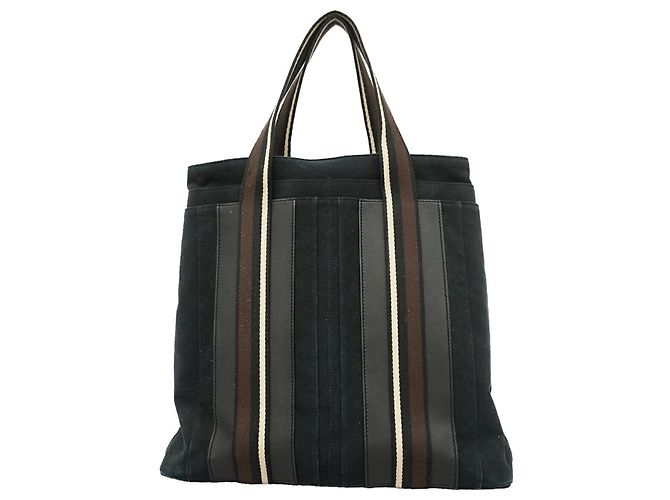 Hermès Saco Tote Hermes Troca Horizontal MM Canvas