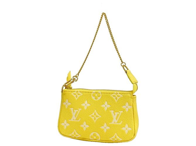 Louis Vuitton Monogram Empreinte Bicolor Mini Pochette Accessoires