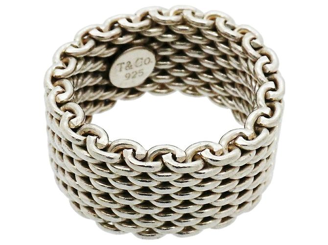 Autre Marque Anello Tiffany & Co. Somerset Mesh