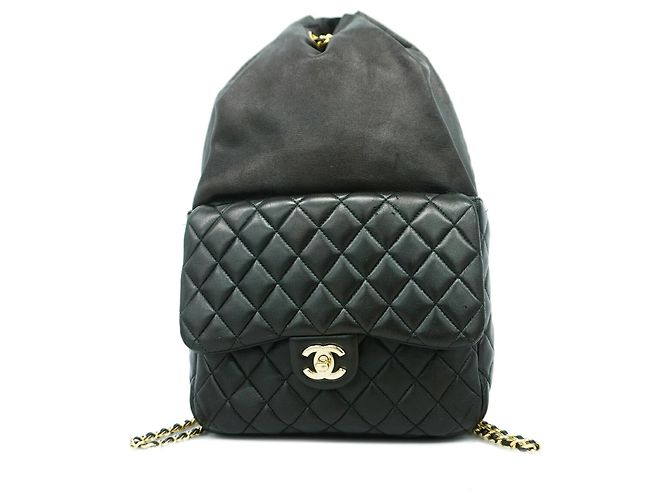 Chanel Matelassé Lambskin Backpack