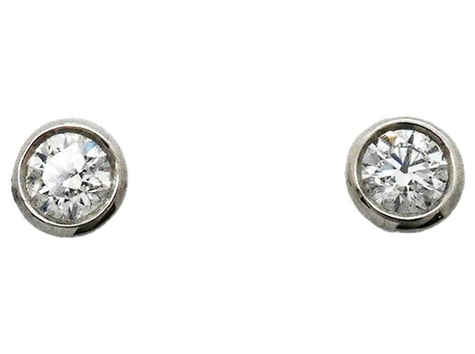 Autre Marque Tiffany & Co. Platin-Diamant-Stecker