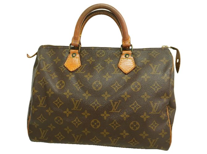 Sac à main Louis Vuitton Monogram Speedy 30