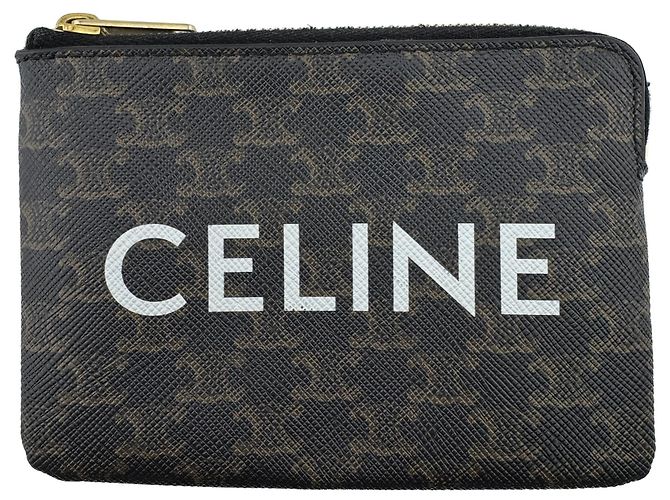 Céline Monedero Celine Triomphe Macadam de piel