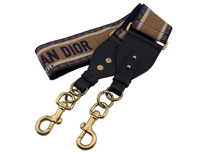 Christian Dior Embroidered Shoulder Strap