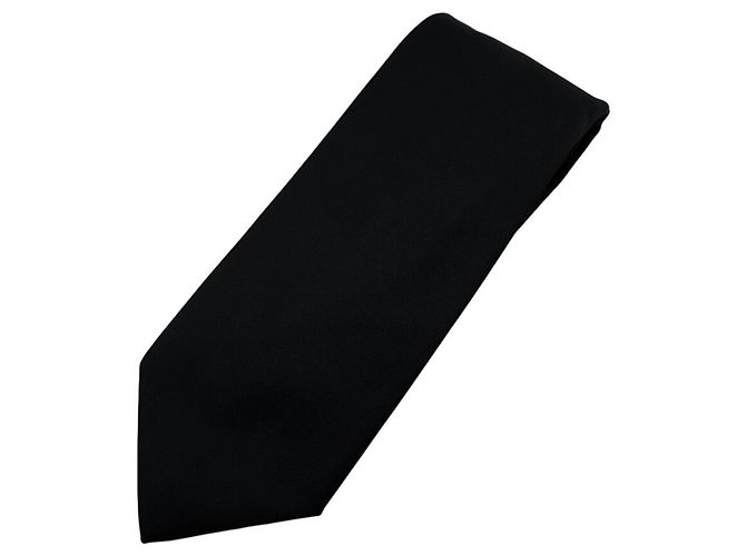 Cravatta Prada in Re-Nylon nero