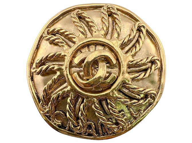 Broche Solar Chanel Coco Mark