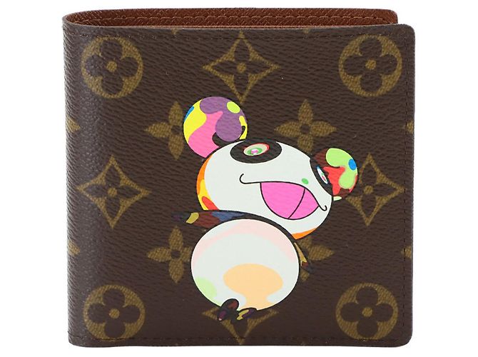 Carteira Bi-Fold Louis Vuitton Monogram Panda