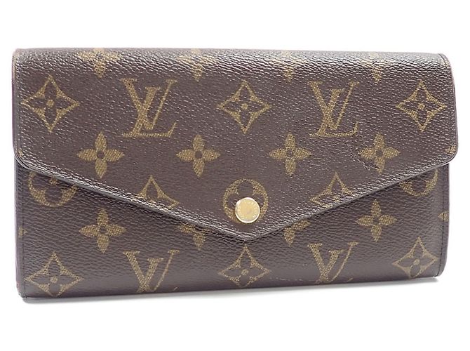Portefeuille long bi-fold Louis Vuitton Monogram