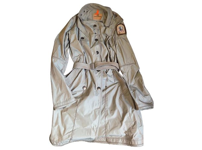 Parajumpers Trenchcoat Hellkhaki Größe M