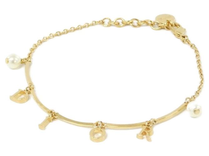 Pulseira de berloques branca Christian Dior