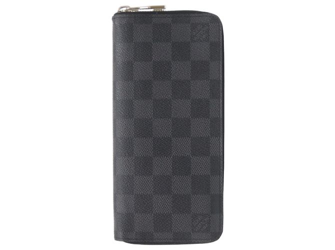 Portafoglio Lungo Louis Vuitton Damier Graphite