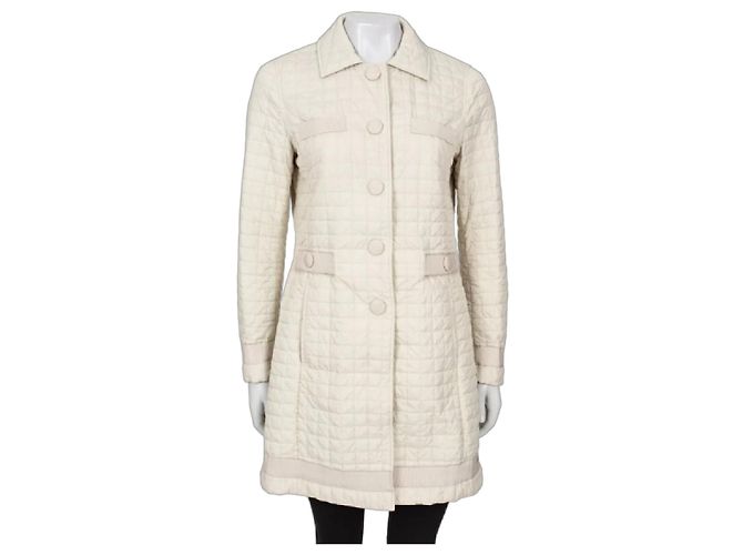 Cappotto trapuntato Weekend Max Mara Beige Polyester