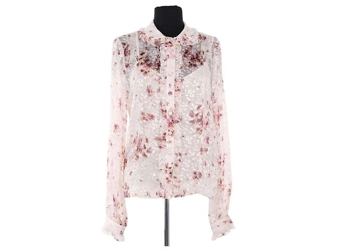 Autre Marque Lisa Beccaria Bluse aus rosa Viskose