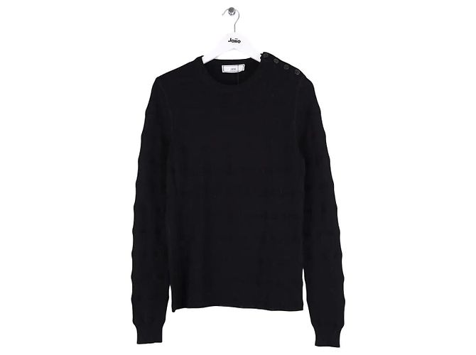 Pull Ami en laine noir homme S