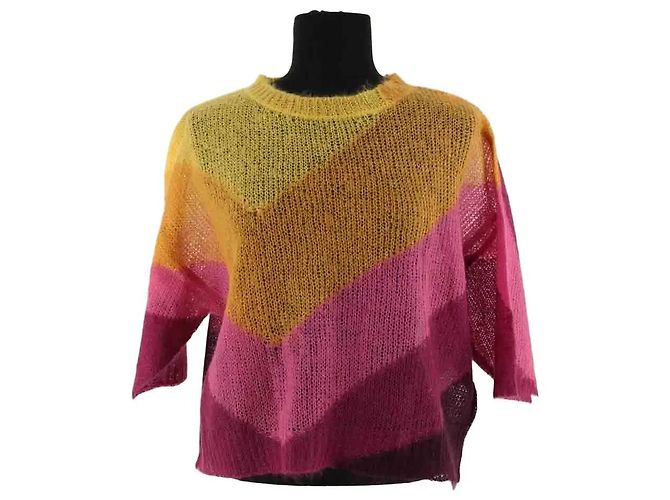 Dior mehrfarbiger Wollpullover