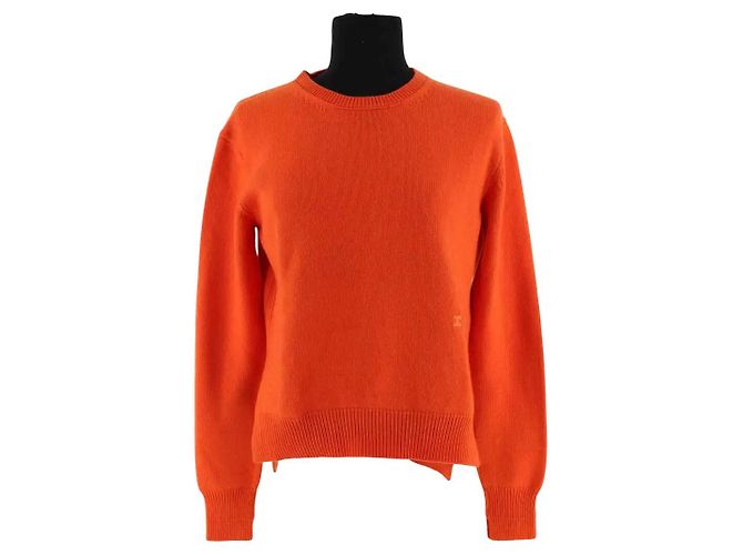 Céline Kaschmirpullover Orange M