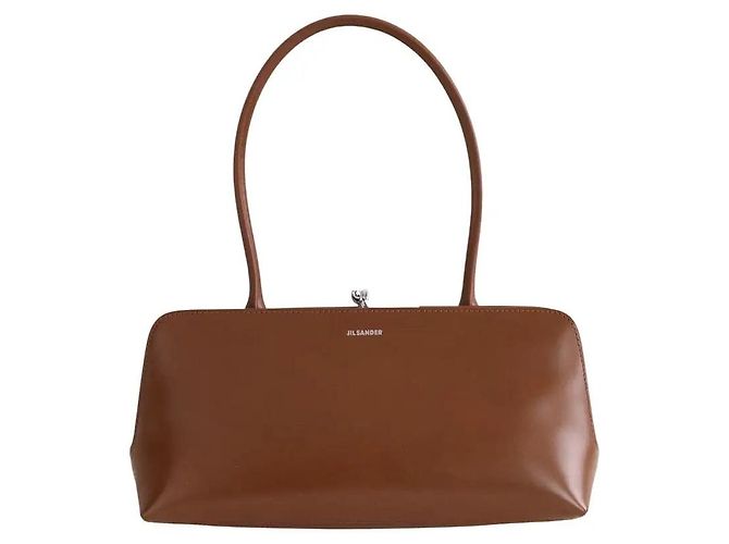 Jil Sander Borsa a tracolla Goji Medium camel
