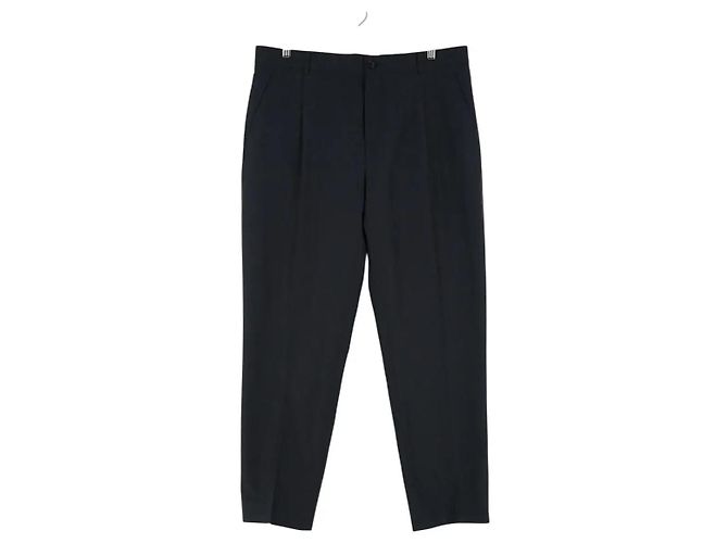 Dior Pantalones rectos azules