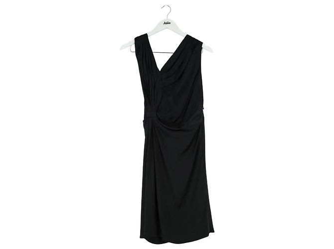 Prada Kleid aus schwarzer Seide
