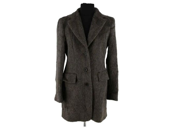 Casaco de lã Max Mara cinza