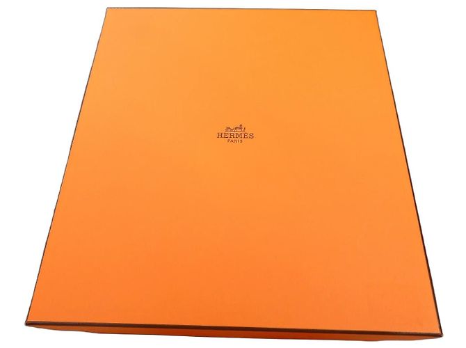 Caixa Laranja Hermès para mala Garden Party